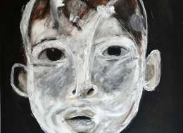 Svetionik Art Filip Dacevac Children Dreamers Paper, Mix Media, Combined